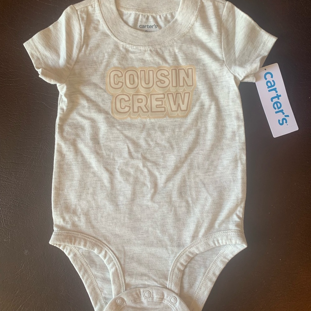 Carter’s “COUSIN CREW” onesie